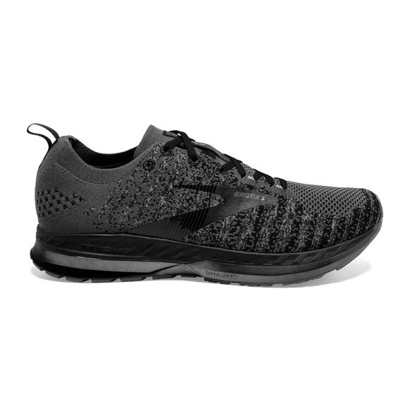 Brooks Mens Bedlam 2 Running Shoe - Ebon Size 8 Ebony/Black/Grey main image 5